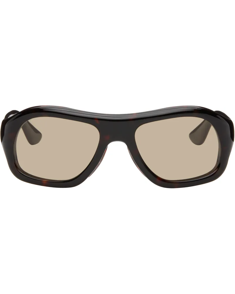 Port Tanger Brown Gray Sunglasses Myrrh