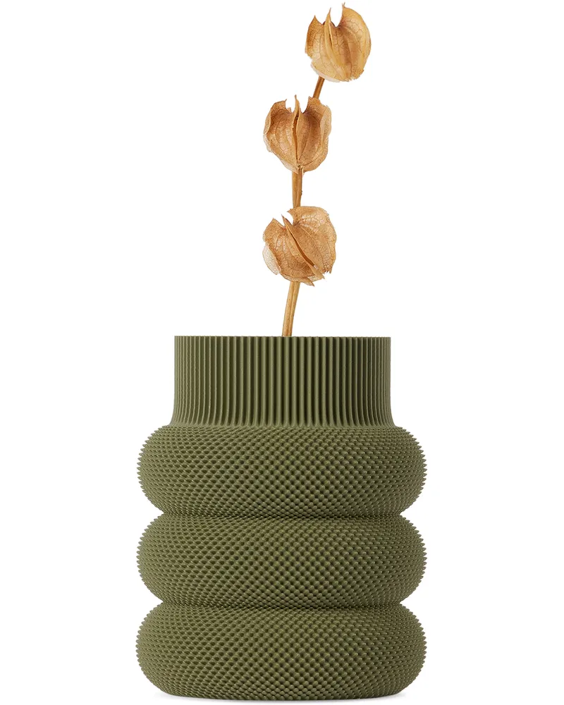 Sheyn Green Dorn Vase Olive