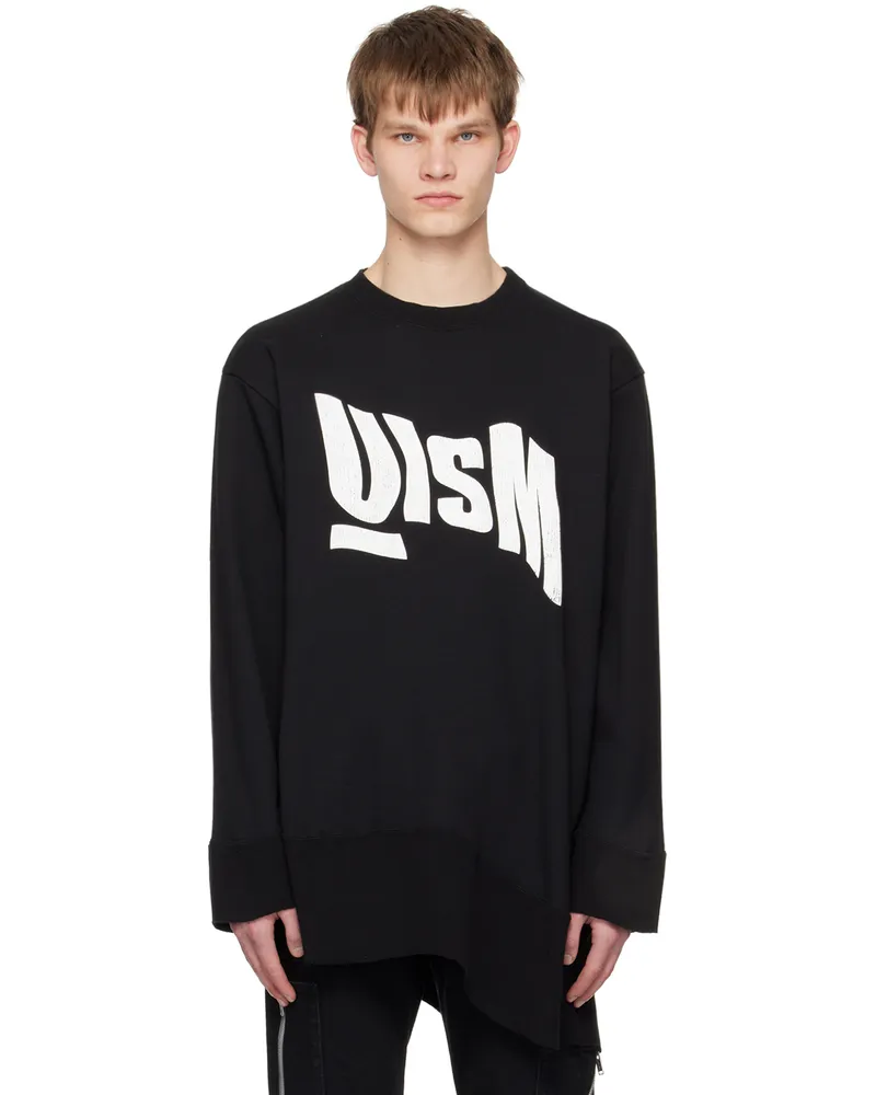 Undercover Black Asymmetric Sweatshirt Black