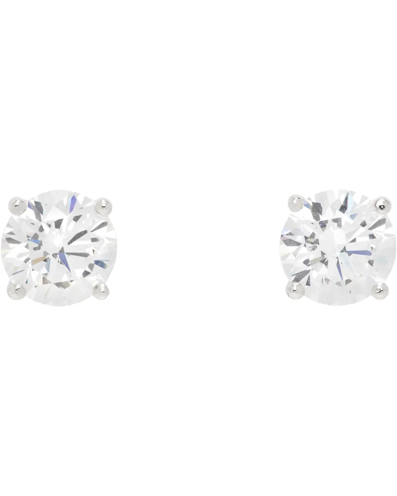 Numbering 3311 Earrings White
