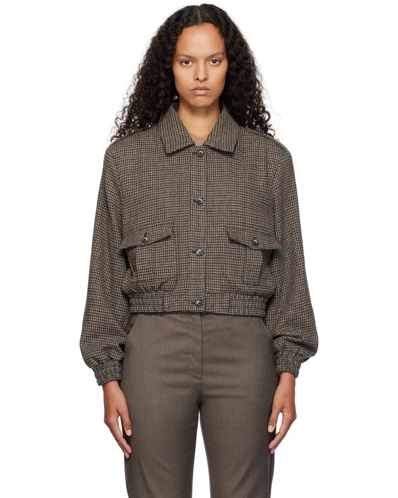The Garment Brown Sion Bomber Jacket 901