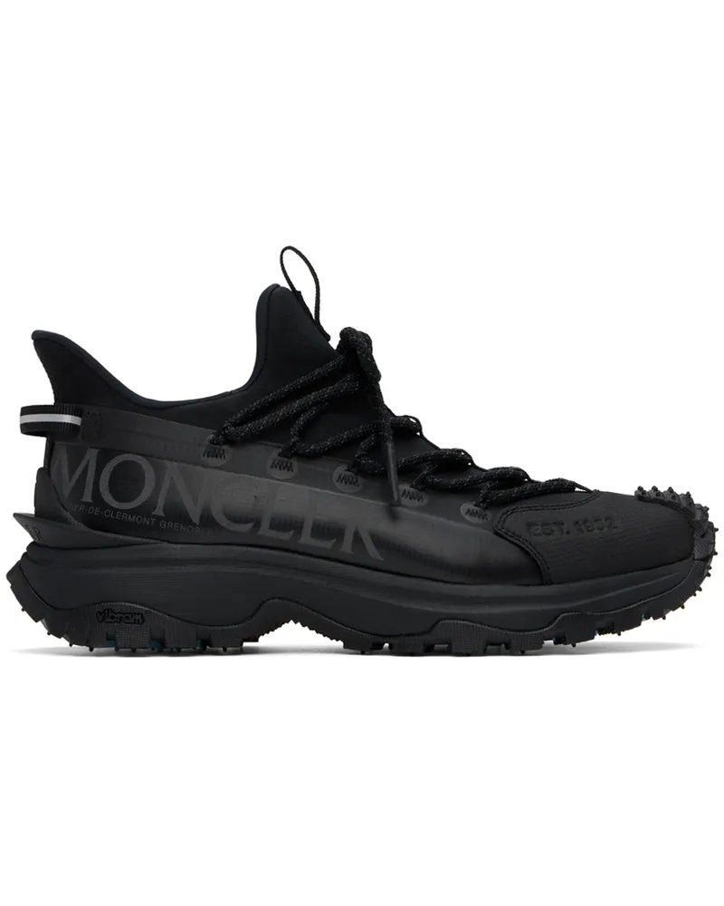 Moncler Black Trailgrip Lite 2 Sneakers 999