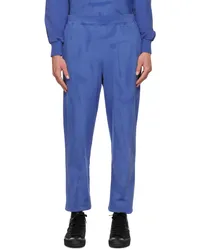 Aries Blue Temple Lounge Pants Blue