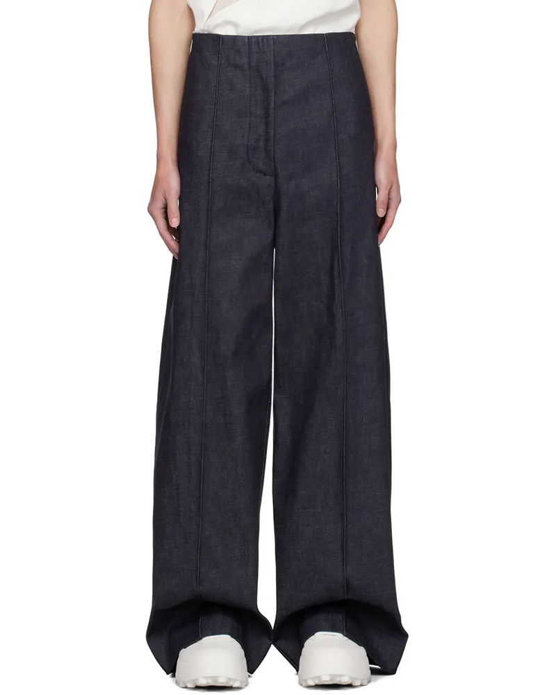 Peter Do Indigo Oversized Jeans Indigo