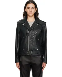 Rag & Bone Black Dallas Leather Jacket Black