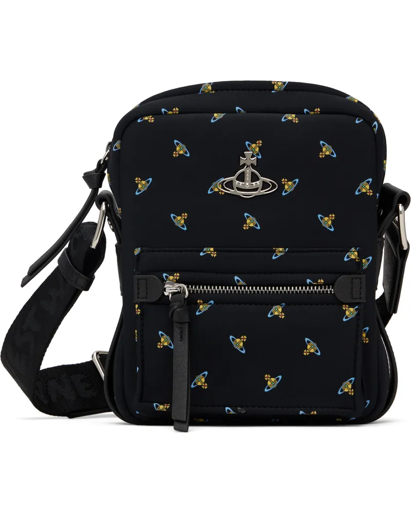 Vivienne Westwood Black Jackson Crossbody Bag Aw24-n303