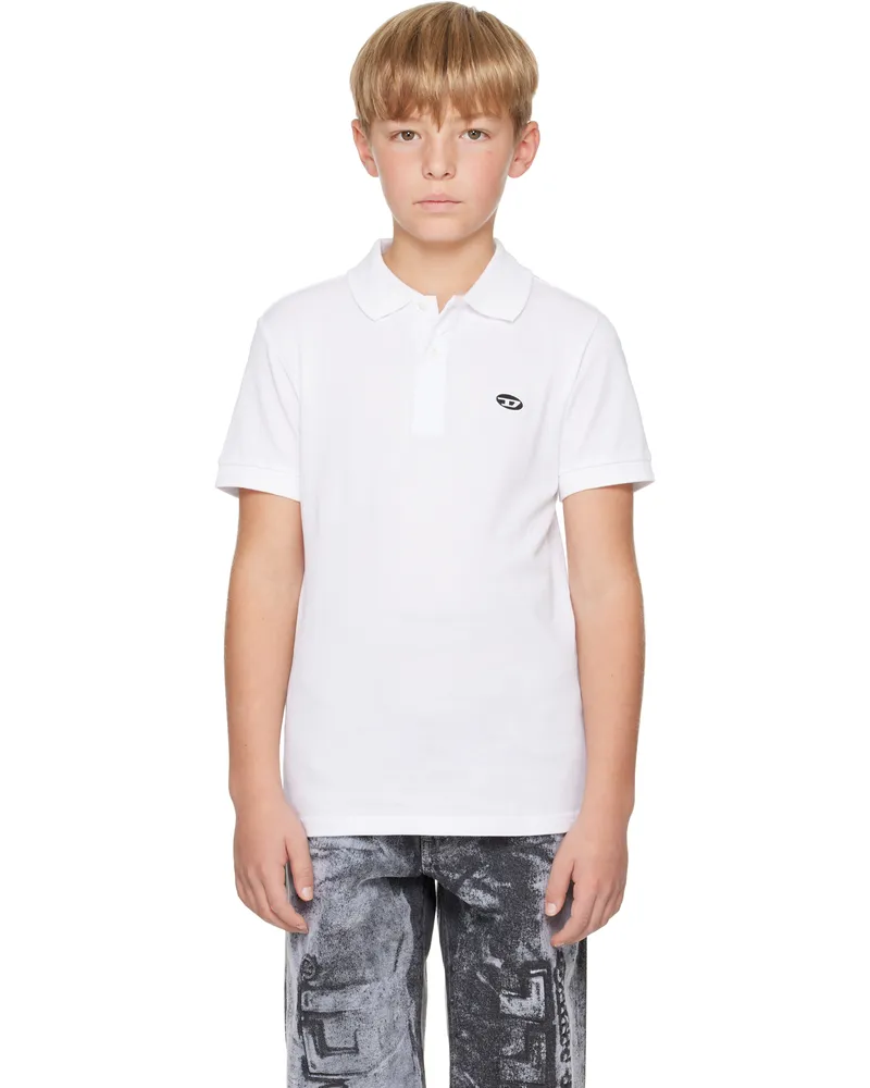 Diesel Kids White T-Smith-Doval-Pj Polo K100