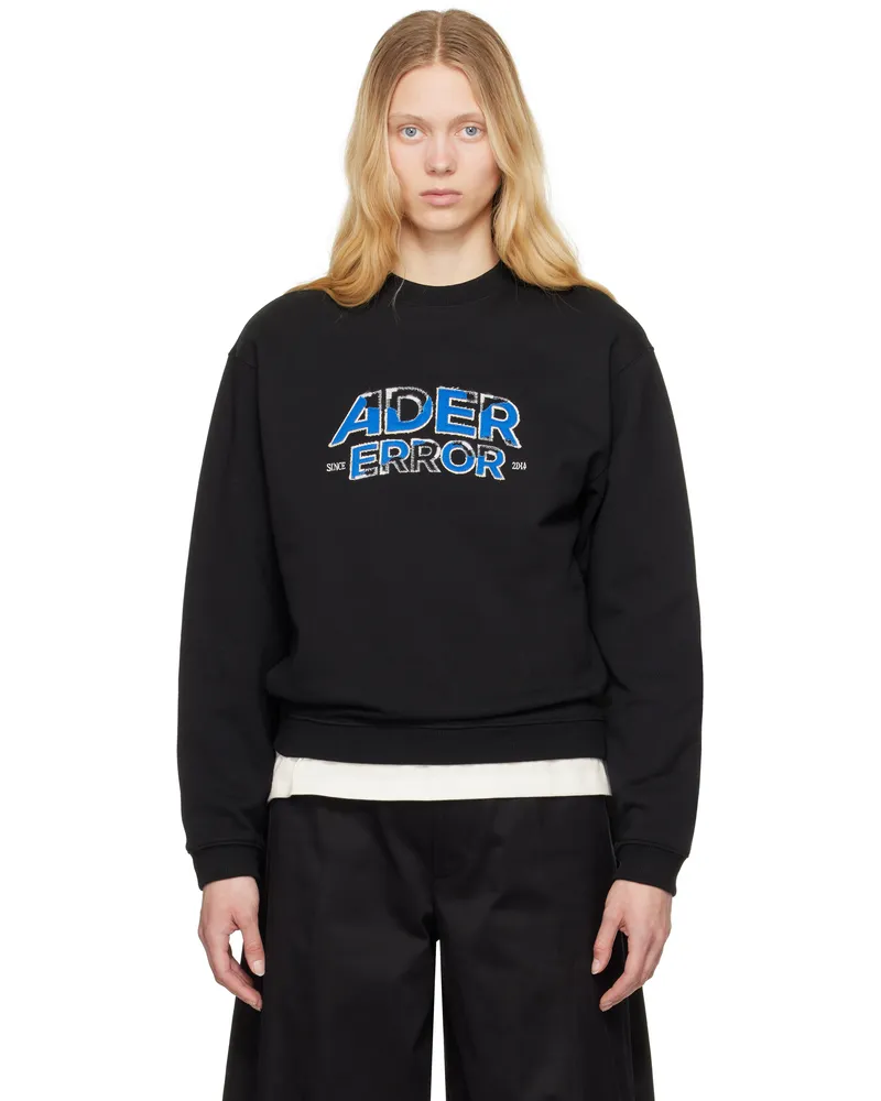 Adererror Black Edca Product. 45 Sweatshirt Black
