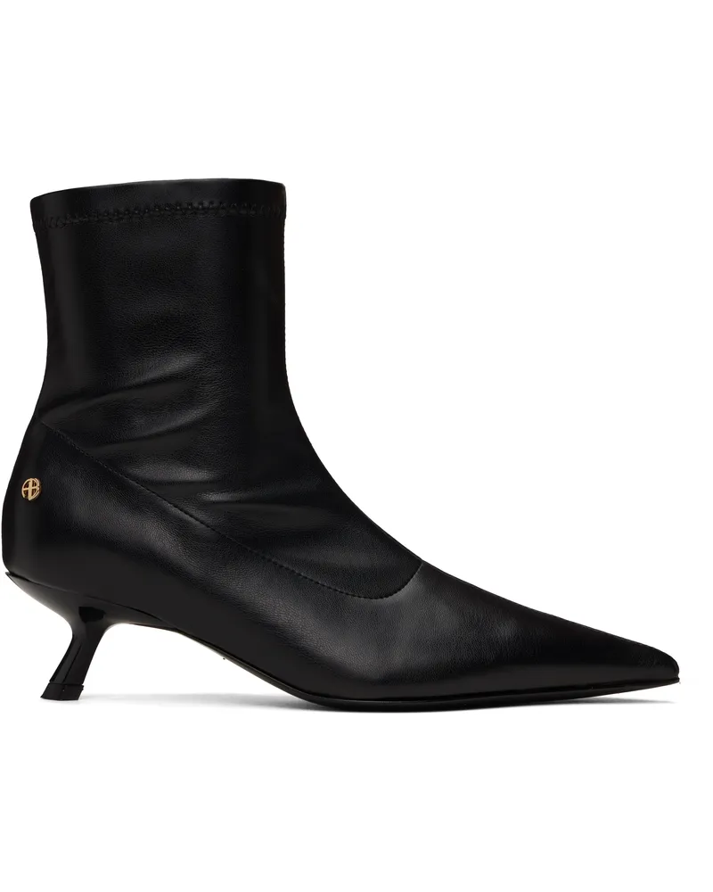 Anine Bing Black Hilda Boots Black