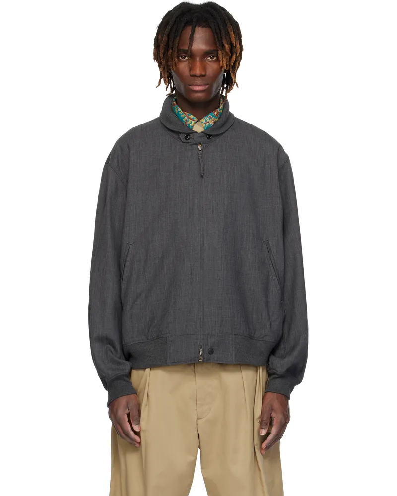 Engineered Garments Gray LL Bomber Jacket Lc001