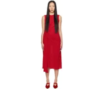 Red Hari Midi Dress