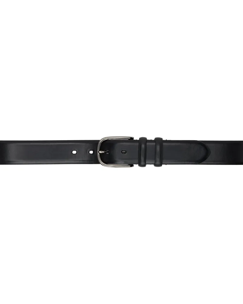Officine Creative Italia Black OC Strip 079 Belt Nero