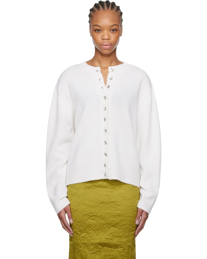 TOVE Off-White Nila Cardigan Soft