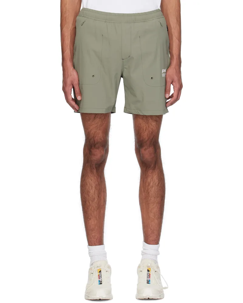 Parel Studios Green Saana Shorts Dusty