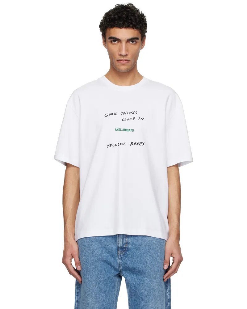 Axel Arigato White 'Good Things' T-shirt White