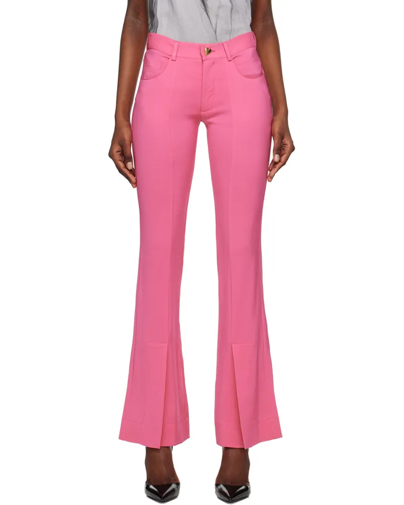 Marco Rambaldi Pink Vented Trousers 14