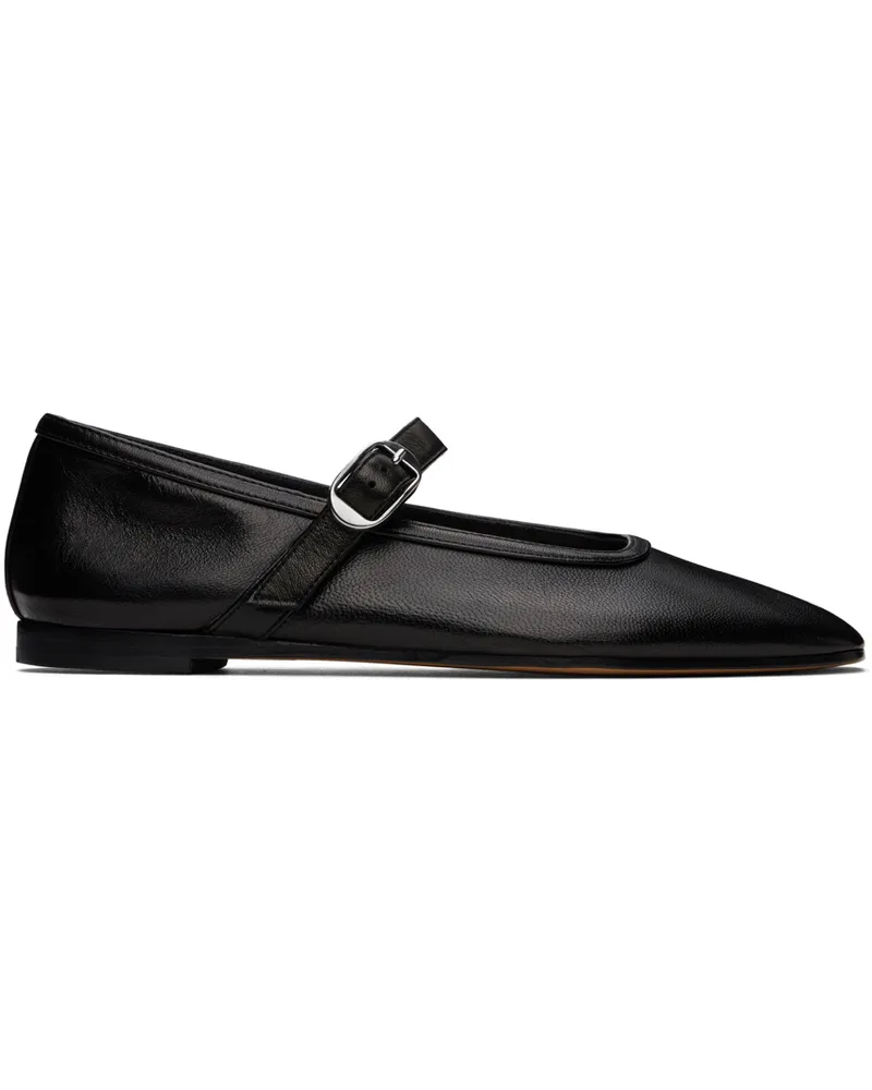 Le Monde Béryl Black Mary Jane Ballerina Flats Bla