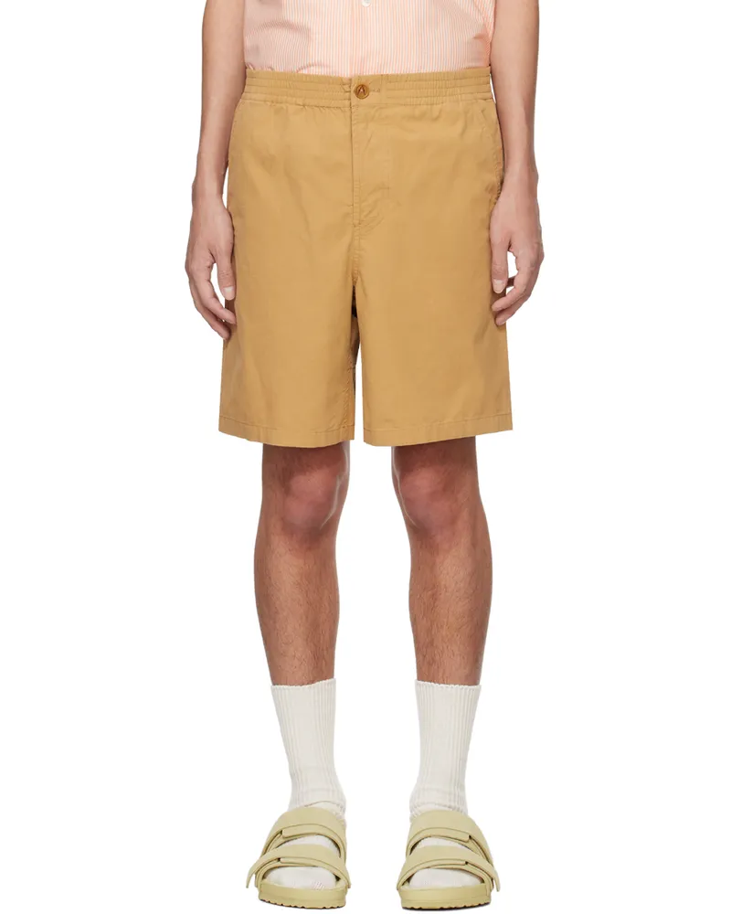 A.P.C. Beige Norris Shorts Baa