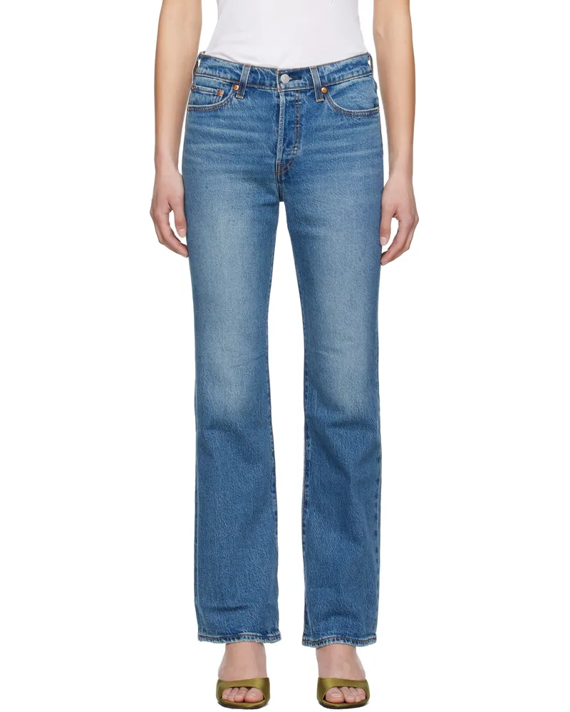 Levi's Blue Wedgie Bootcut Jeans Fair