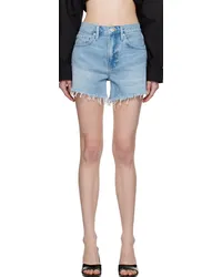 Frame Denim Blue 'Le Super High' Denim Shorts Zona