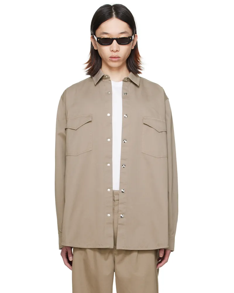 Nanushka Gray Kinny Shirt Grey