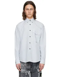 Stone Island Blue Comfortable Fit Shirt Vsky