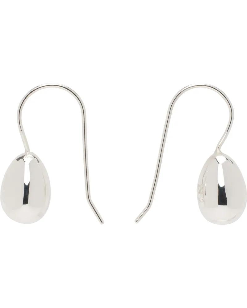 Sophie Buhai Silver Petite Egg Drop Earrings Sterling