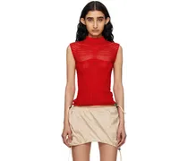 SSENSE Exclusive Red Calm Tank Top