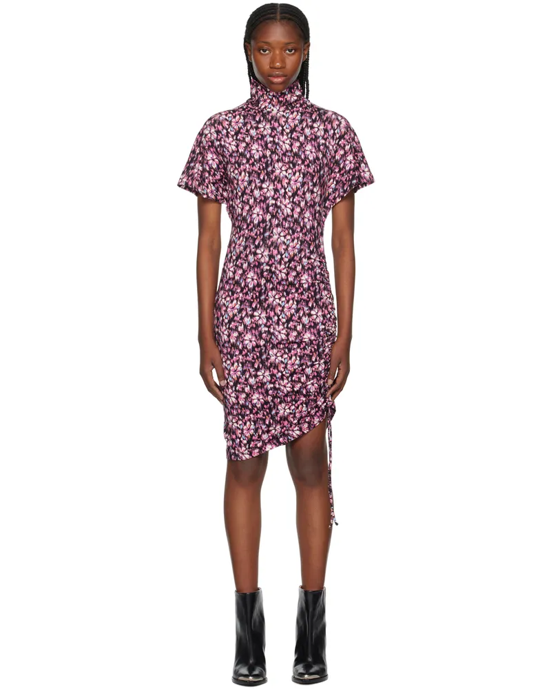 Étoile Isabel Marant Pink Lya Minidress Mipk