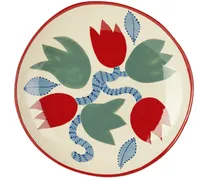 Off-White & Red Tulip Fruit Platter