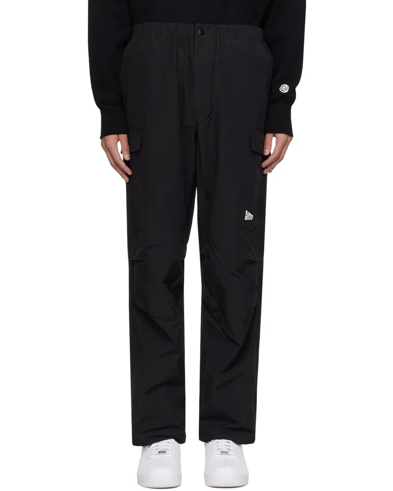 Billionaire Boys Club Black Knee Pleats Cargo Pants Black