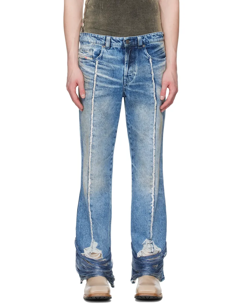 Diesel Blue Bootcut 1998 D-Buck Ocmbm Jeans 01