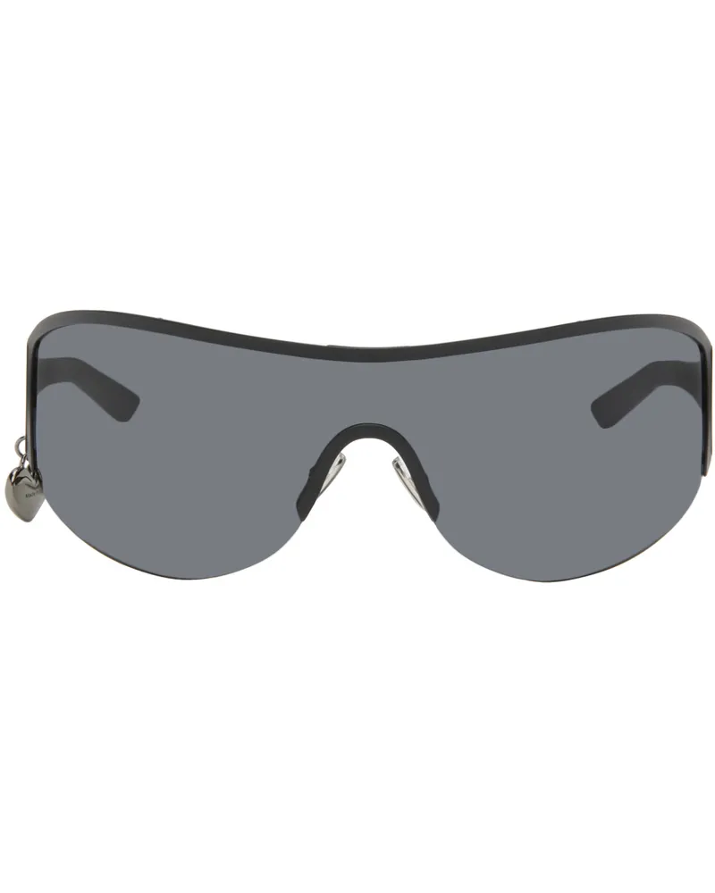 Acne Studios Black Metal Frame Sunglasses Ax0