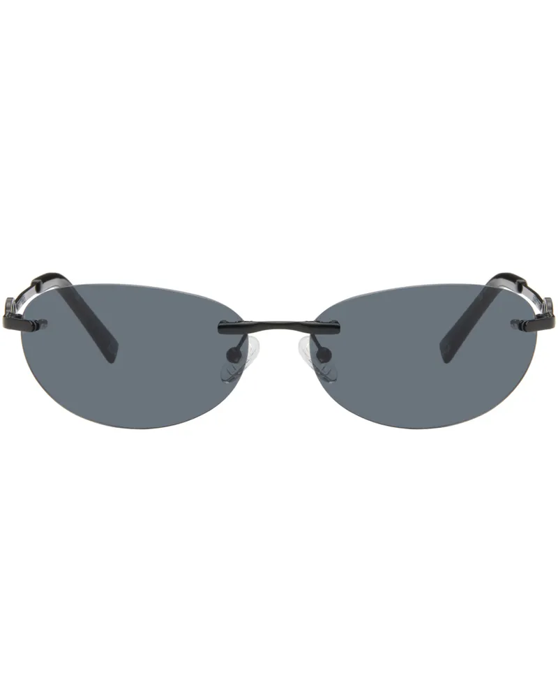 Le Specs Black Slinky Sunglasses Lsp2352242
