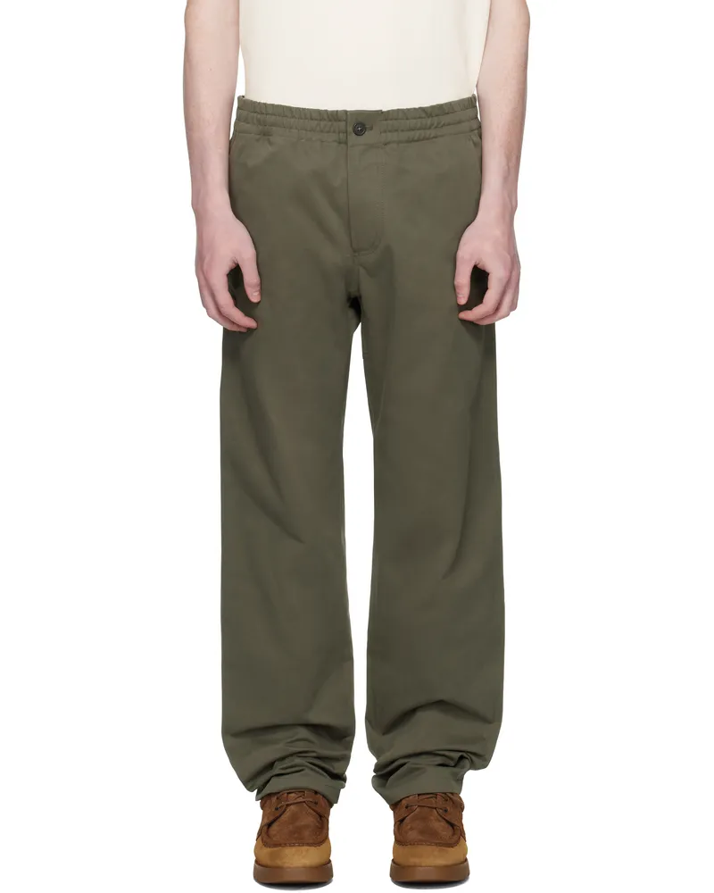 A.P.C. Khaki Chuck Trousers Jac