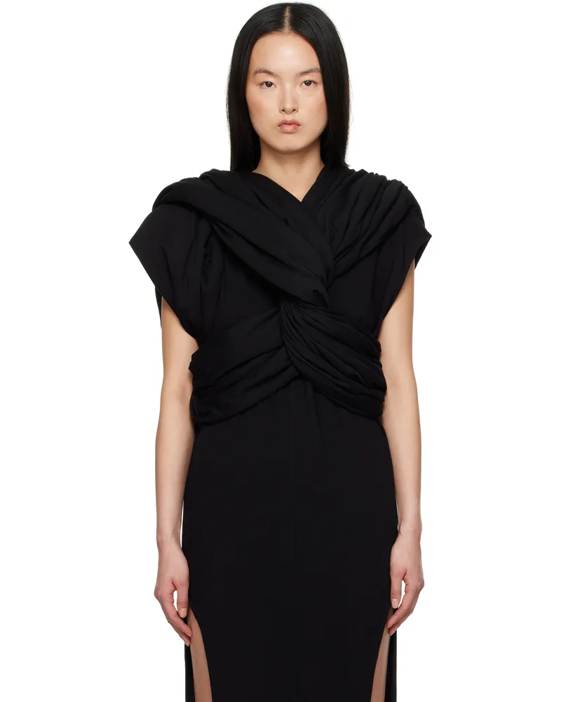 Rick Owens Black Hollywood Triple Donut Top 09
