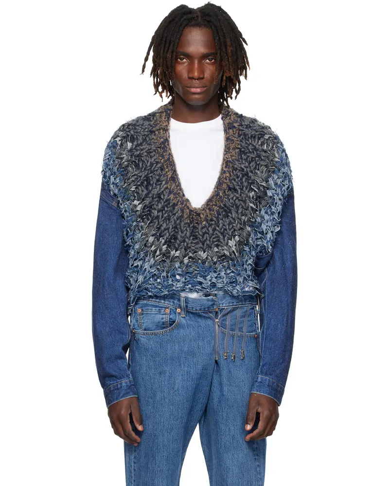 BLESS Navy Nº65 Jeanscirclejacket Denim Jacket Vintage