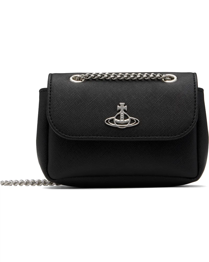 Vivienne Westwood Black Small Chain Bag N401