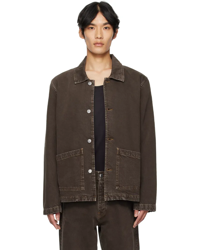 Sunflower Brown Worker Denim Jacket Vintage