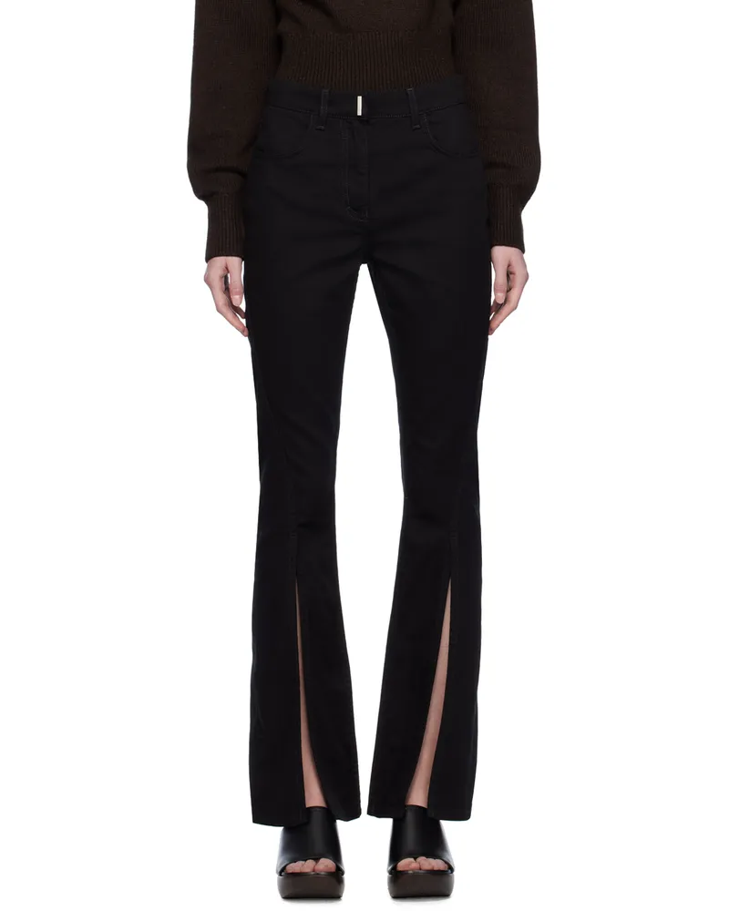 Givenchy Black Bootcut Jeans 001