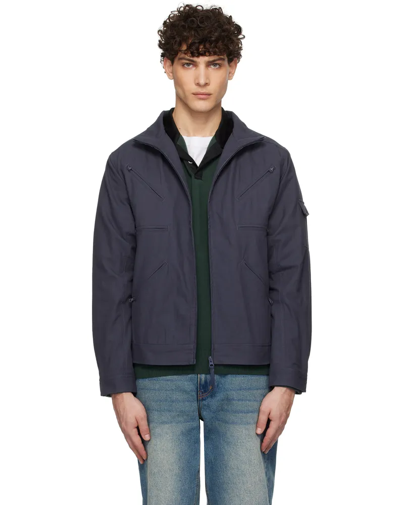 Dime Navy Zip Jacket Navy