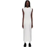 Off-White Cutout Midi Dress