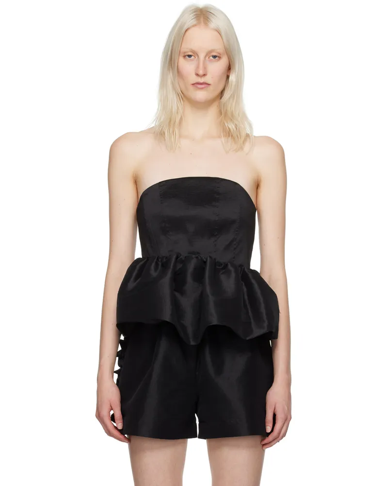 Kika Vargas Black Diane Top Black