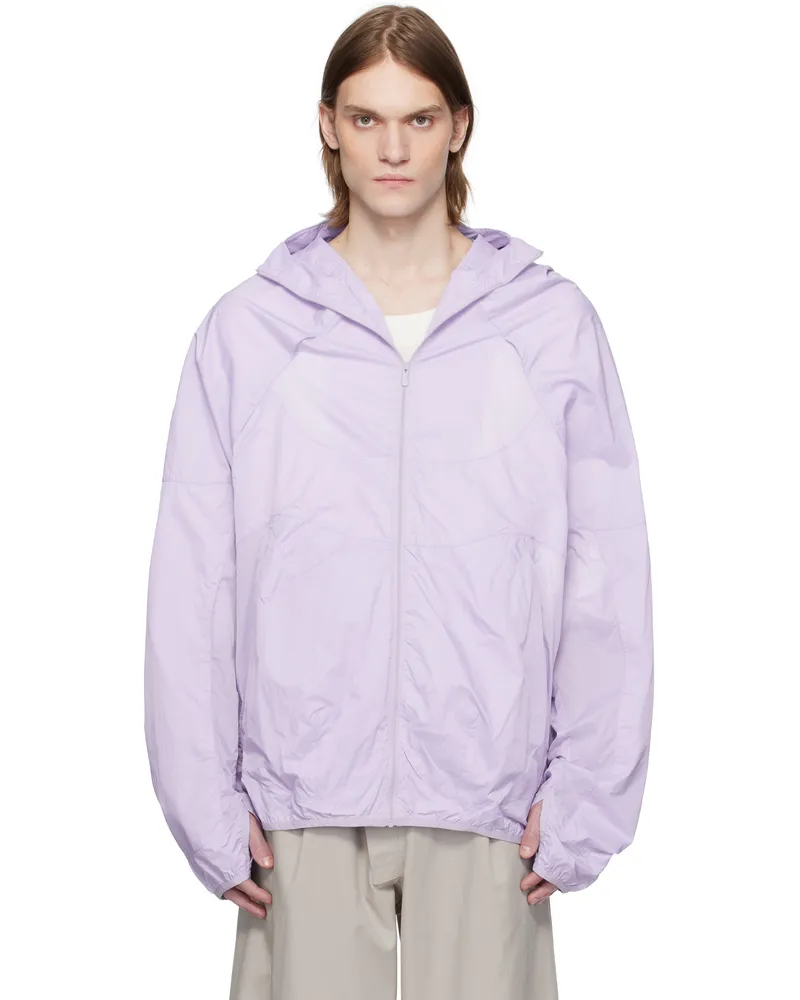 A. A. Spectrum Purple Hazma Shell Jacket Lilac