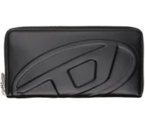 Black 1DR-Fold Continental Wallet