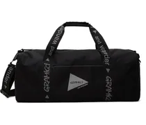 Black Gramicci Edition Multi Patchwork Boston Duffle Bag