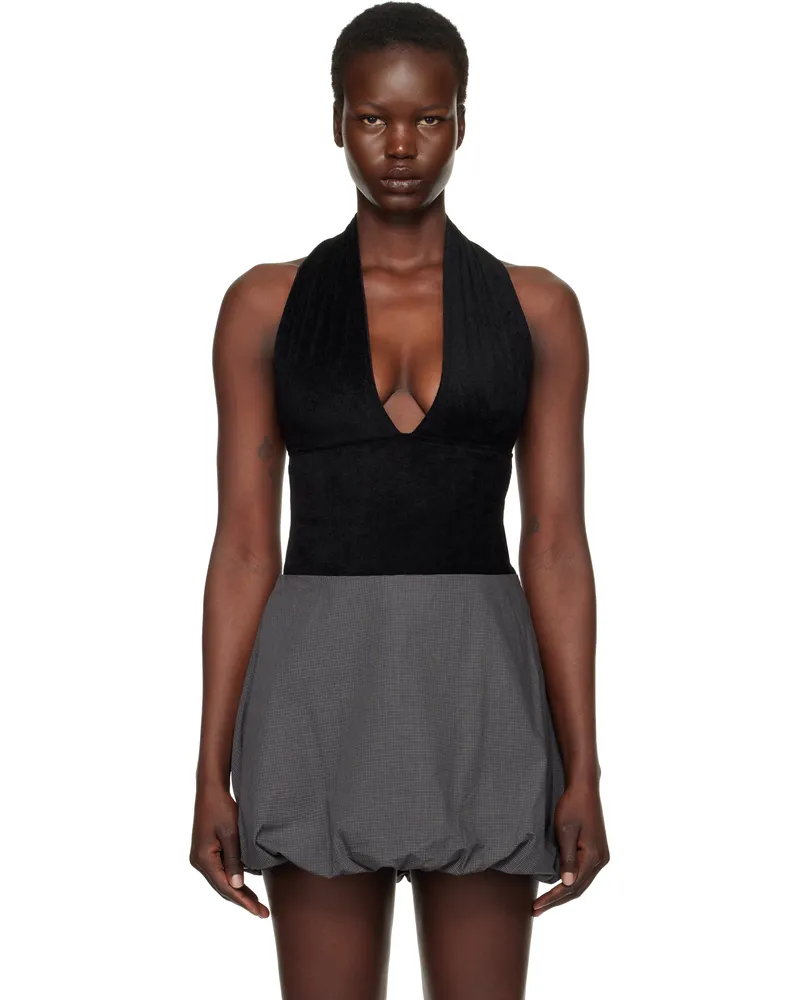 Baserange Black Hall Bodysuit Black