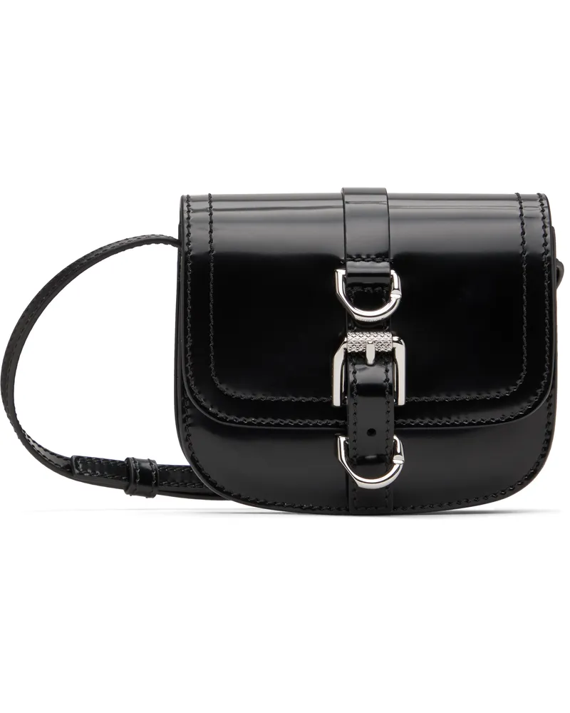 Givenchy Black Voyou Neck Crossbody Bag 001-black