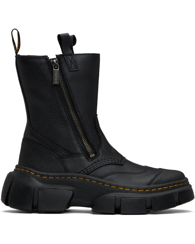 Dr.Martens Black DMXL Rigger Leather Boots Black