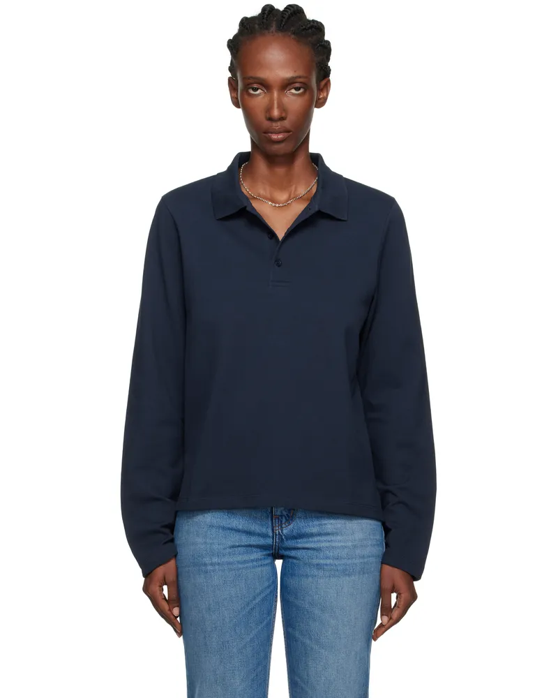 Flore Flore Navy Diana Polo Navy